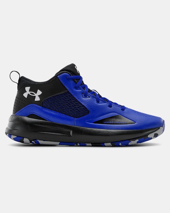 Under Armour Adult UA Lockdown 5 Basketball Sko Herre Kongeblå / Sort | paJQLdaOQfo