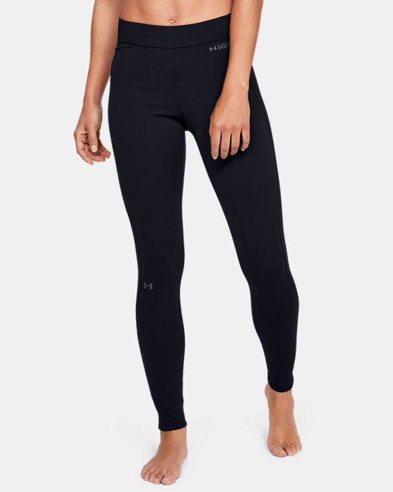 Under Armour ColdGear® Base 2.0 Leggings Dame Sort / Grå | nuk2MX4mh4b
