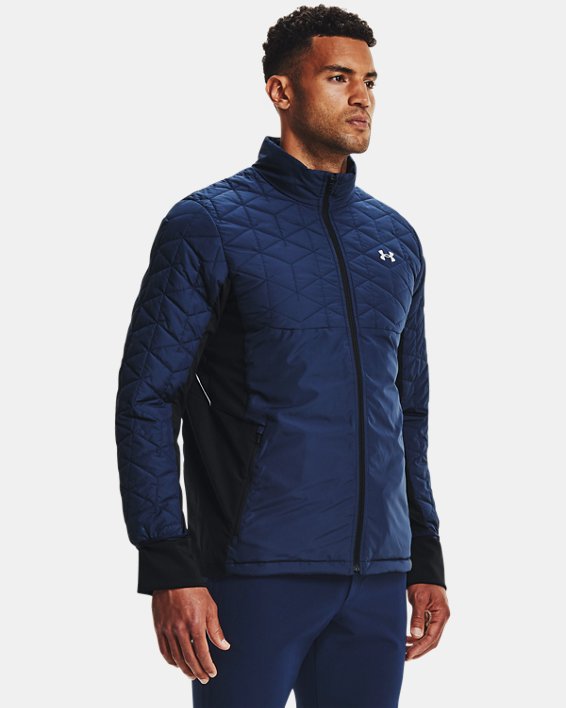 Under Armour ColdGear® Reactor Golf Hybrid Jakke Herre Sort | jLN49qbv8GA