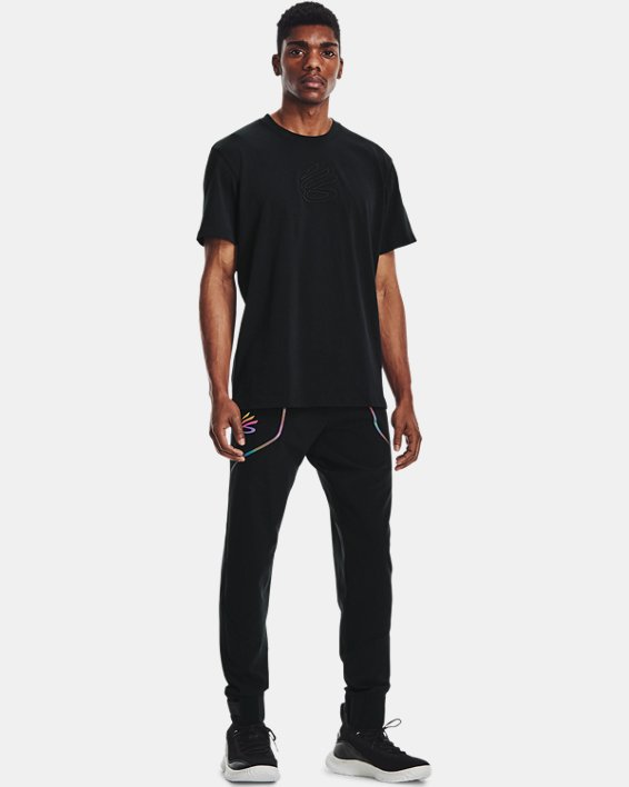 Under Armour Curry Embroidered UNDRTD T-Shirt Løbetøj Herre Sort | 3ODe4Aq6dfd