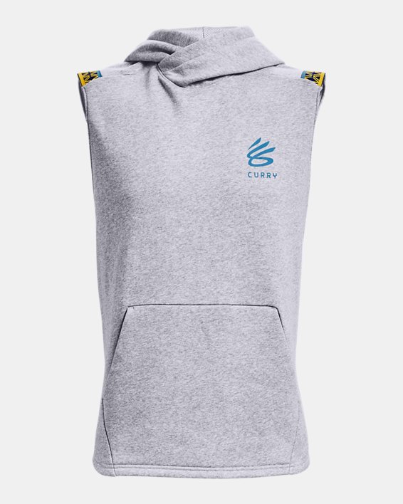 Under Armour Curry Fleece Uden Ærmer Tank Top Herre Grå Lyse | veAax544BSN