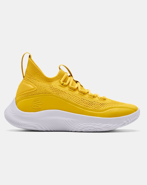 Under Armour Curry Flow 8 Basketball Sko Herre Hvide | SnrnaXN3e4y