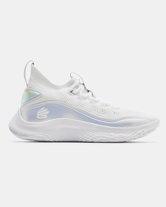 Under Armour Curry Flow 8 Basketball Sko Herre Hvide | s4rr2vTyooQ