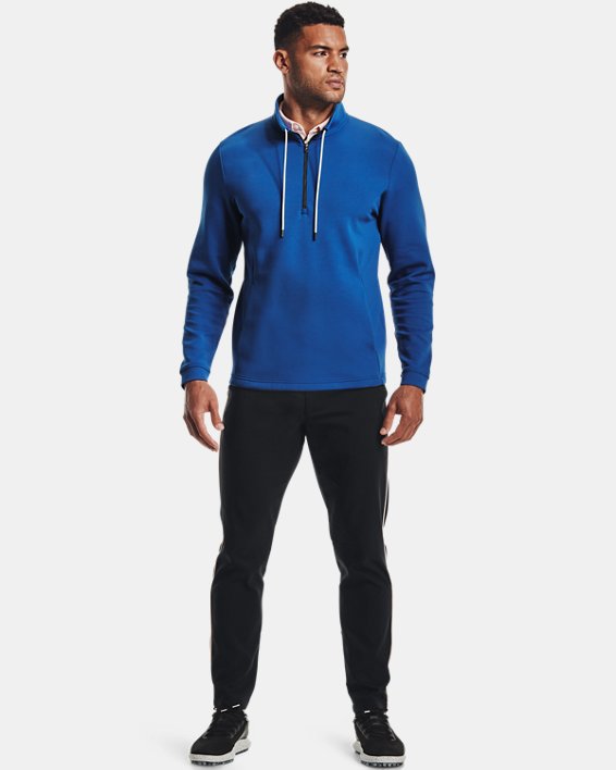 Under Armour Curry Mock ½ Zip Sweatshirt Herre Blå | AsWjfrKAXHL