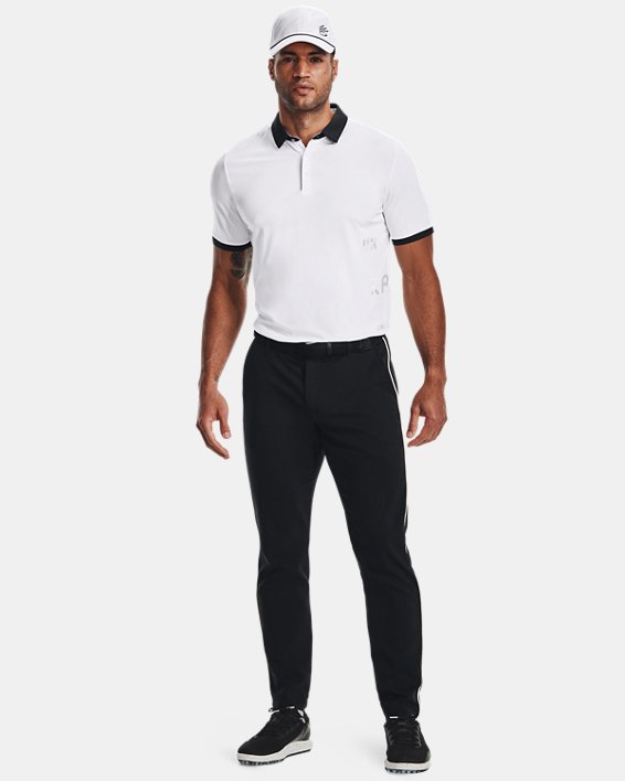 Under Armour Curry Vanish Polo Shirt Herre Hvide / Grå | fb3QFPzKjBC