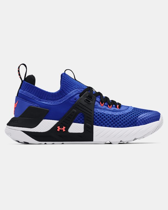Under Armour Grade School UA Project Rock 4 Løbesko Drenge Kongeblå / Sort | yQWQdKBvmGA