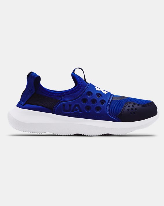 Under Armour Grade School UA Runplay Løbesko Drenge Kongeblå / Hvide | OhTGeyUw4BF