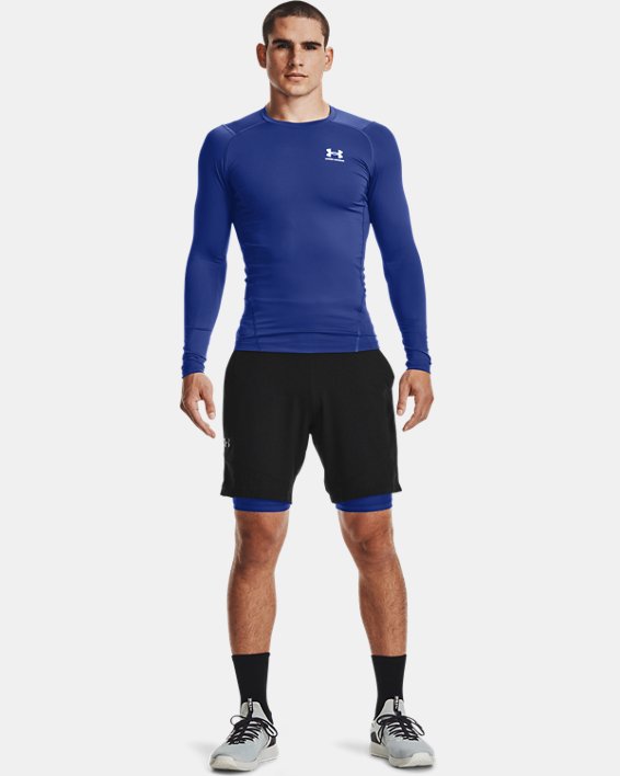 Under Armour HeatGear® Armour Compression Shorts Herre Kongeblå / Hvide | g979MhwDpZl