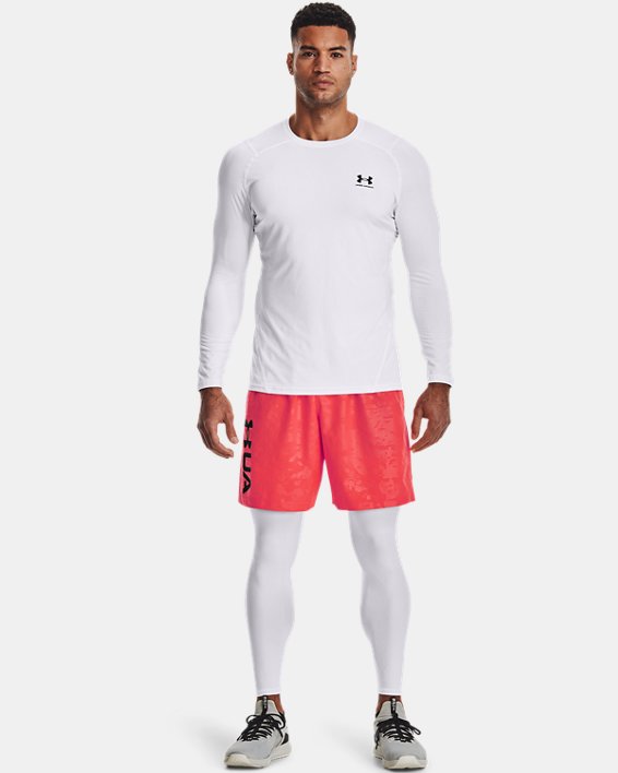 Under Armour HeatGear® Armour Fitted Løbetøj Herre Hvide / Sort | dfqaEPeq4nj