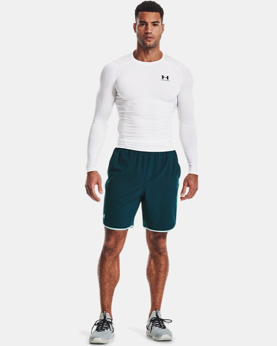 Under Armour HeatGear® Armour Løbetøj Herre Hvide / Sort | dsJdImxBp1z