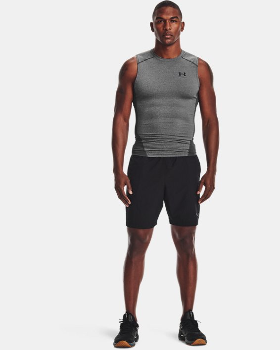 Under Armour HeatGear® Armour Uden Ærmer Tank Top Herre Mørkegrå / Sort | RfImHGULEVk