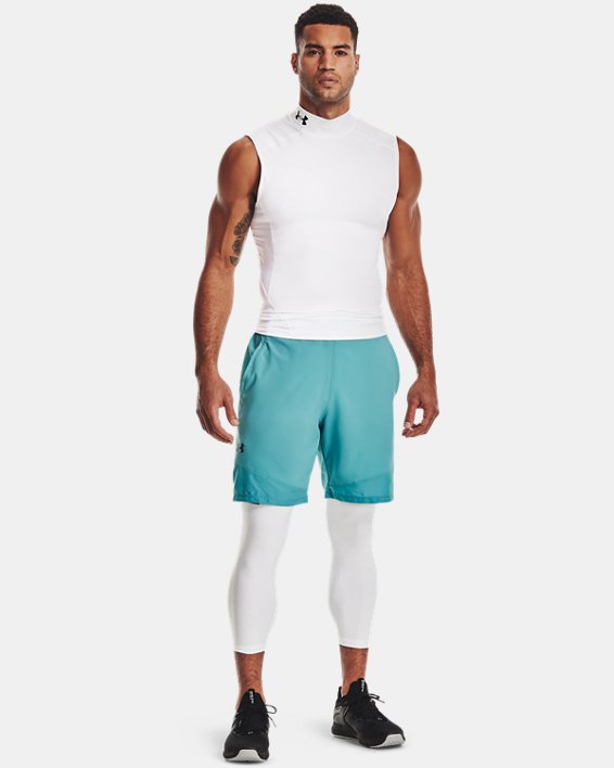 Under Armour HeatGear® Armour ¾ Leggings Herre Hvide / Sort | f6alsyIwgIQ