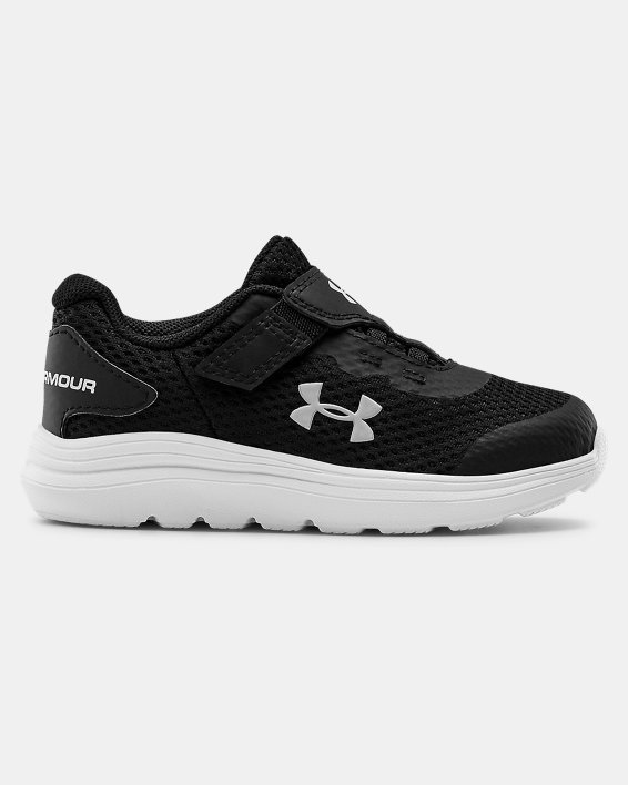 Under Armour Infant UA Surge 2 AC Løbesko Drenge Sort / Hvide | abjdziHG3qH