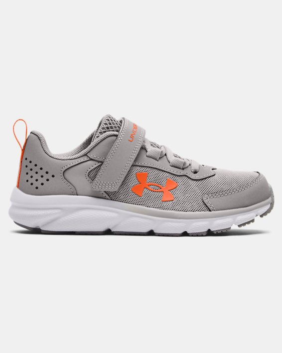 Under Armour Pre-School UA Assert 9 AC Løbesko Drenge Grå / Hvide | RlF6UYYKEIc