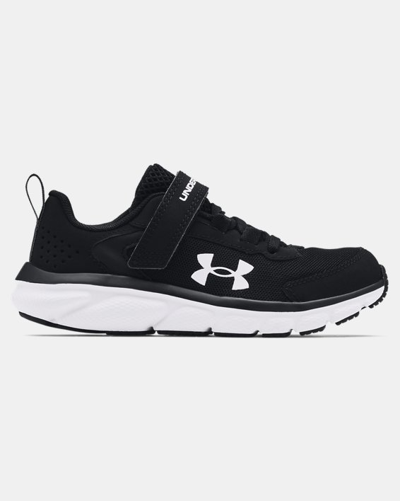 Under Armour Pre-School UA Assert 9 AC Løbesko Drenge Sort / Hvide | iX8UbvovqrV
