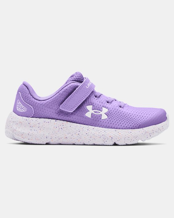 Under Armour Pre-School UA Pursuit 2 AC Løbesko Pige Lilla / Hvide | 8rrv2ftKiAm
