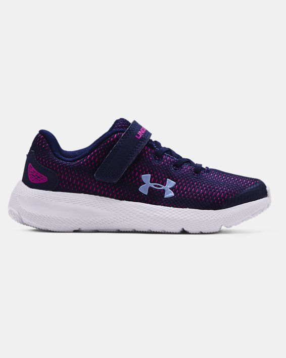 Under Armour Pre-School UA Pursuit 2 AC Løbesko Pige Mørkeblå / Hvide | tae2b5EIkUc