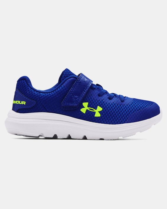 Under Armour Pre-School UA Surge 2 AC Løbesko Drenge Kongeblå / Hvide | uF19BOcmxCU