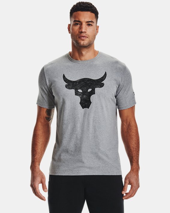 Under Armour Project Rock Brahma Bull Løbetøj Herre Grå Sort | ReEBJ81zovv
