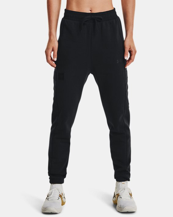 Under Armour Project Rock Fleece Bukser Dame Sort | gHQPDfaNsS9