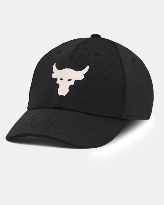 Under Armour Project Rock Hat Dame Sort / Sort Hvide | T8DyutTRbFw