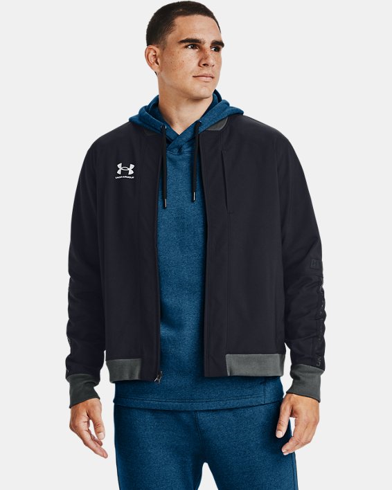 Under Armour UA Accelerate Bomber Jakke Herre Sort / Grå | Ng38WBgi8jh