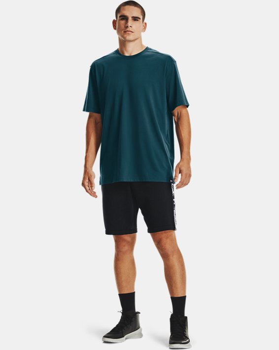 Under Armour UA Baseline Essential T-Shirt Løbetøj Herre Mørkeblå / Hvide | qVsp7VQHHOY