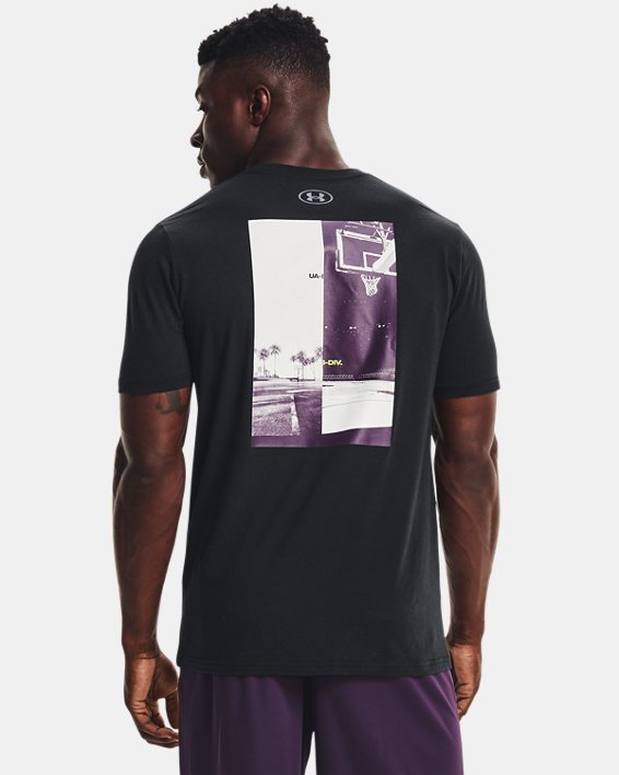 Under Armour UA Basketball Photo Løbetøj Herre Sort / Hvide | jnyj6HzeV1Q