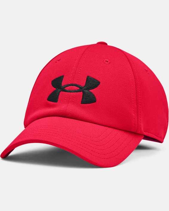 Under Armour UA Blitzing Adjustable Hat Herre Rød / Sort | AAvNK5iIcH5