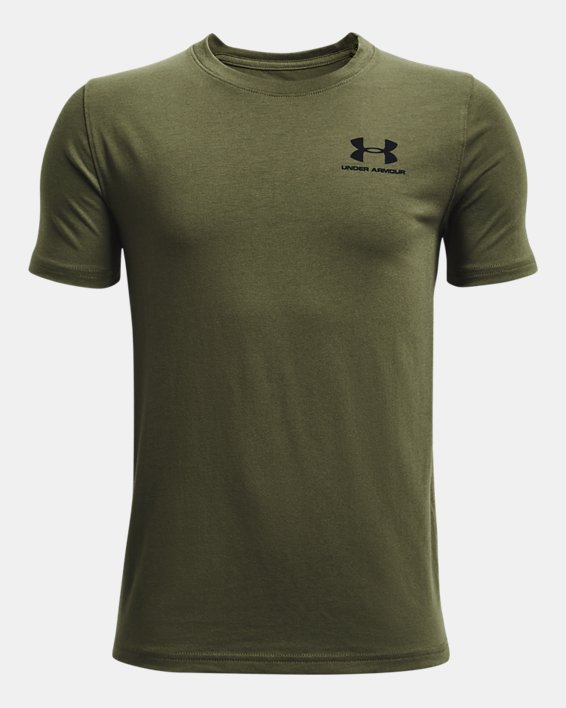 Under Armour UA Bomulds Løbetøj Drenge Blå Grøn / Sort | qOAHg2YzE97