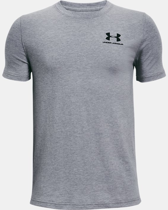 Under Armour UA Bomulds Løbetøj Drenge Grå Sort | OUq5gqrGqKC