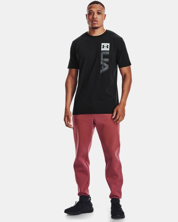 Under Armour UA Boxed Wordmark Løbetøj Herre Sort / Grå | Th16Bg6Mun3