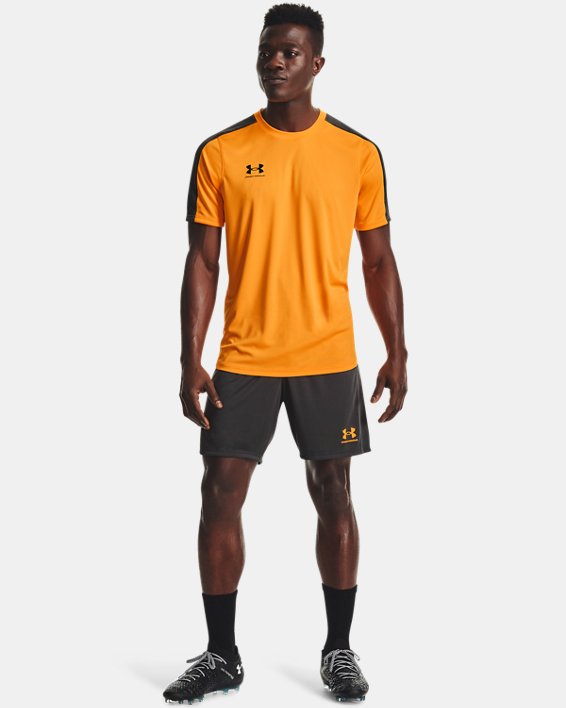 Under Armour UA Challenger Knit Shorts Herre Grå / Orange | mXFvVbJThMY