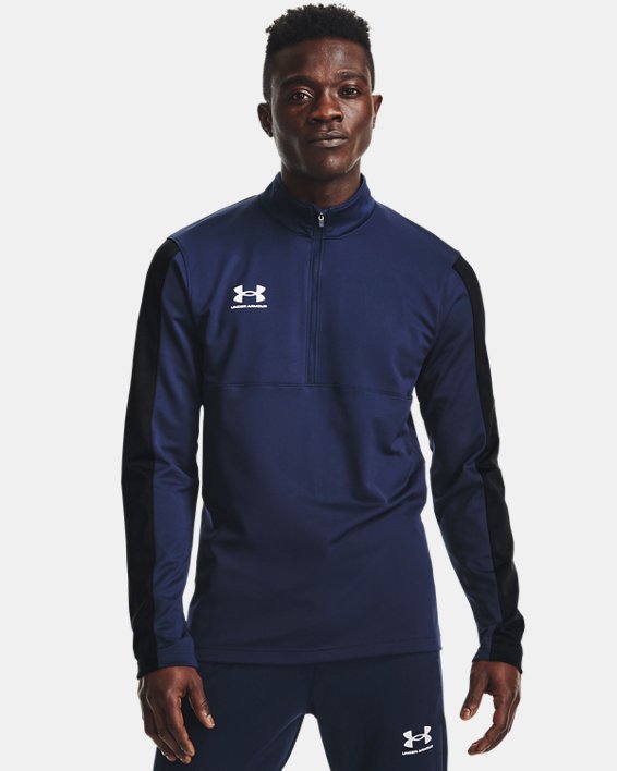 Under Armour UA Challenger Midlayer Løbetøj Herre Mørkeblå / Hvide | hUlJ7XmJQQ6