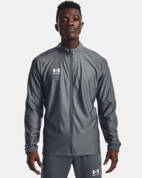 Under Armour UA Challenger Track Sweatshirt Herre Grå / Hvide | LdmrGbYgL9L