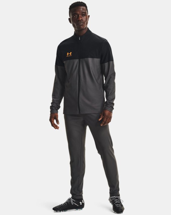 Under Armour UA Challenger Tracksuit Jakke Herre Grå / Orange | zpqOV7PXQw8