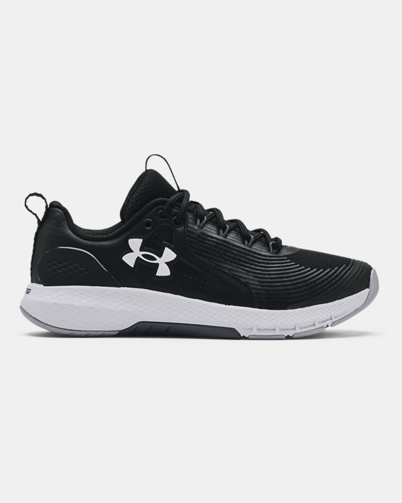 Under Armour UA Charged Commit 3 Træningssko Herre Sort / Hvide | WhmeEwfdLMT