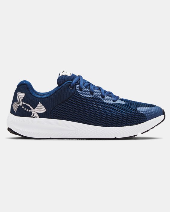Under Armour UA Charged Pursuit 2 Big Logo Løbesko Herre Hvide | L11RF8uQGsJ