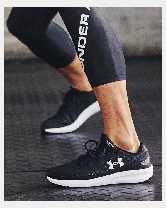 Under Armour UA Charged Pursuit 2 Løbesko Herre Sort / Hvide | abInVXAJoSC