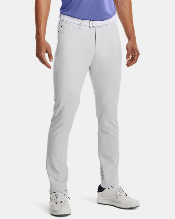 Under Armour UA Drive 5 Pocket Bukser Herre Grå / Hvide | cMuuvjwGrrP