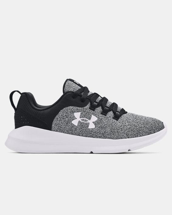 Under Armour UA Essential Sportstyle Shoes Sneakers Dame Sort / Hvide | RuXIjt53Yo3