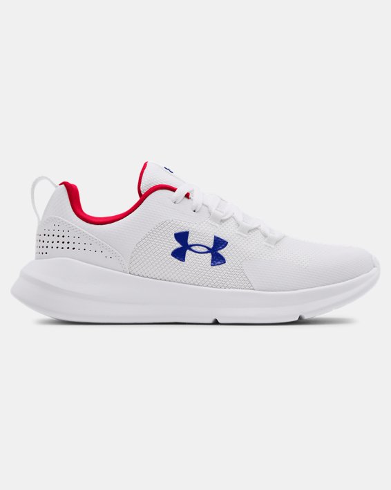 Under Armour UA Essential Sportstyle Shoes Løbesko Herre Hvide / Kongeblå | bas4r6VHTSX