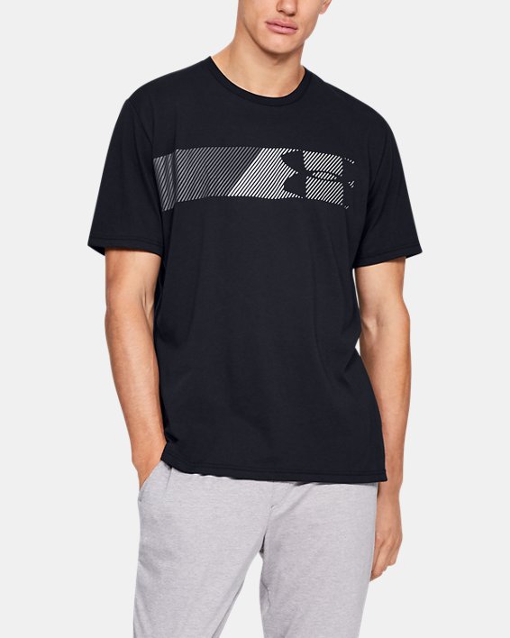 Under Armour UA Fast Left Chest Løbetøj Herre Sort / Grå | IrYtynBhiND