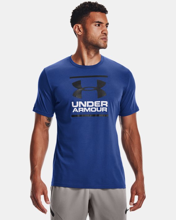 Under Armour UA GL Foundation T-Shirt Løbetøj Herre Blå / Sort | ojJQed749vi