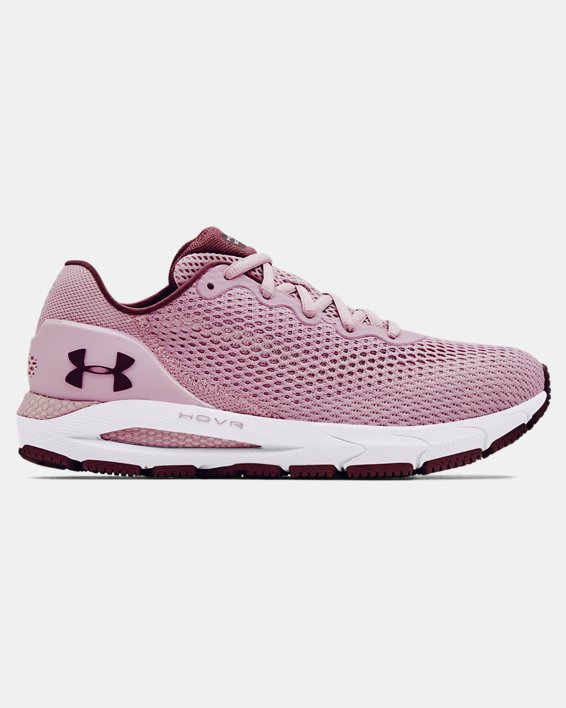 Under Armour UA HOVR™ Sonic 4 Løbesko Dame Lilla Lyserød / Hvide | GLJTWaNHgB1