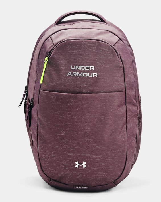 Under Armour UA Hustle Signature Rygsække Dame Grå Lilla / Metal Sølv | V2uRHduYxYv