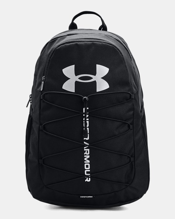 Under Armour UA Hustle Sport Rygsække Dame Sort / Sølv | ylRNURgLeWk