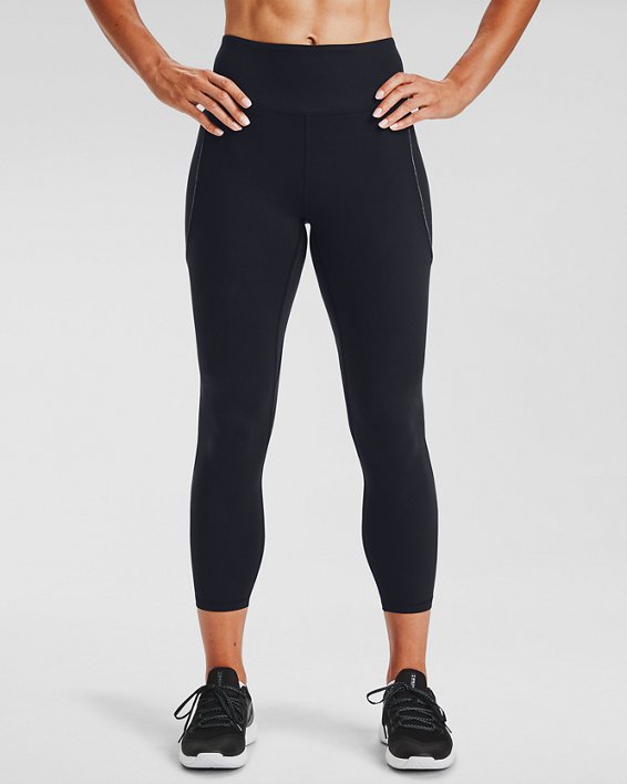 Under Armour UA HydraFuse Ankle Løbebukser Dame Sort / Hvide | NEAsrEuEZek