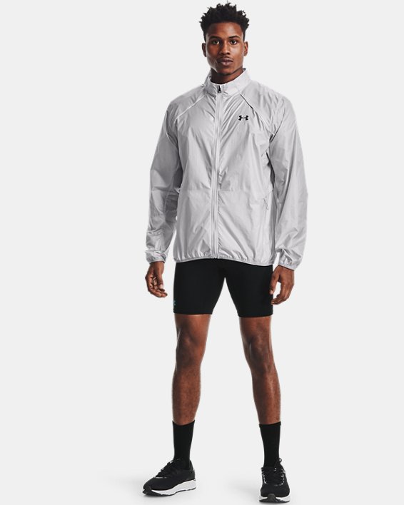 Under Armour UA Impasse Run 2.0 Jakke Herre Grå / Rød | F5fJ34vtJrY