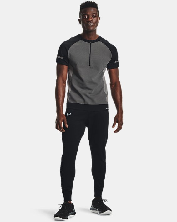 Under Armour UA IntelliKnit ¼ Zip Løbetøj Herre Sort | vSt8N5Iivfm